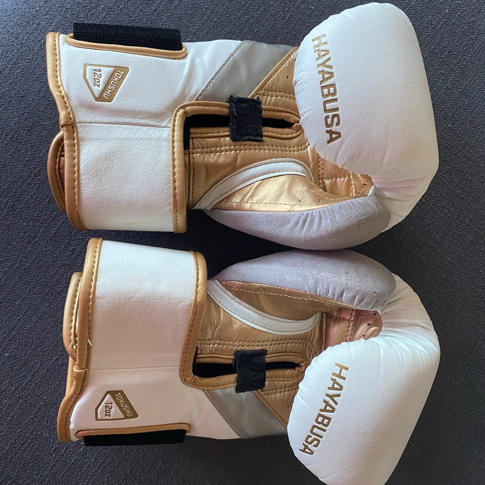 Hayabusa boxing gloves